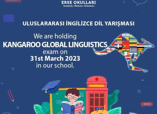 We are holding KANGAROO GLOBAL LINGUISTICS exam on 31st March 2023 in our school.