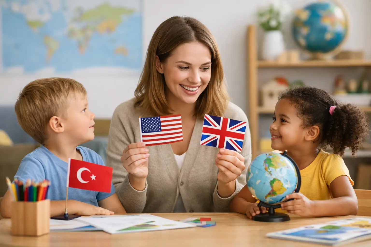 Anaokulunda Çift Dilli Eğitim Nasıl İşler?