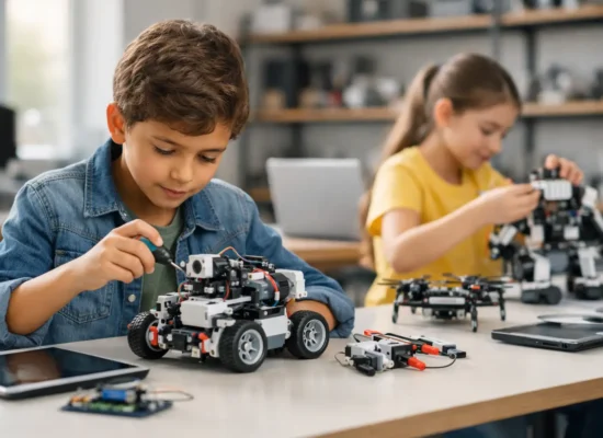 Robotik Projeleri Örnekleri ile Üreten Çocuklar